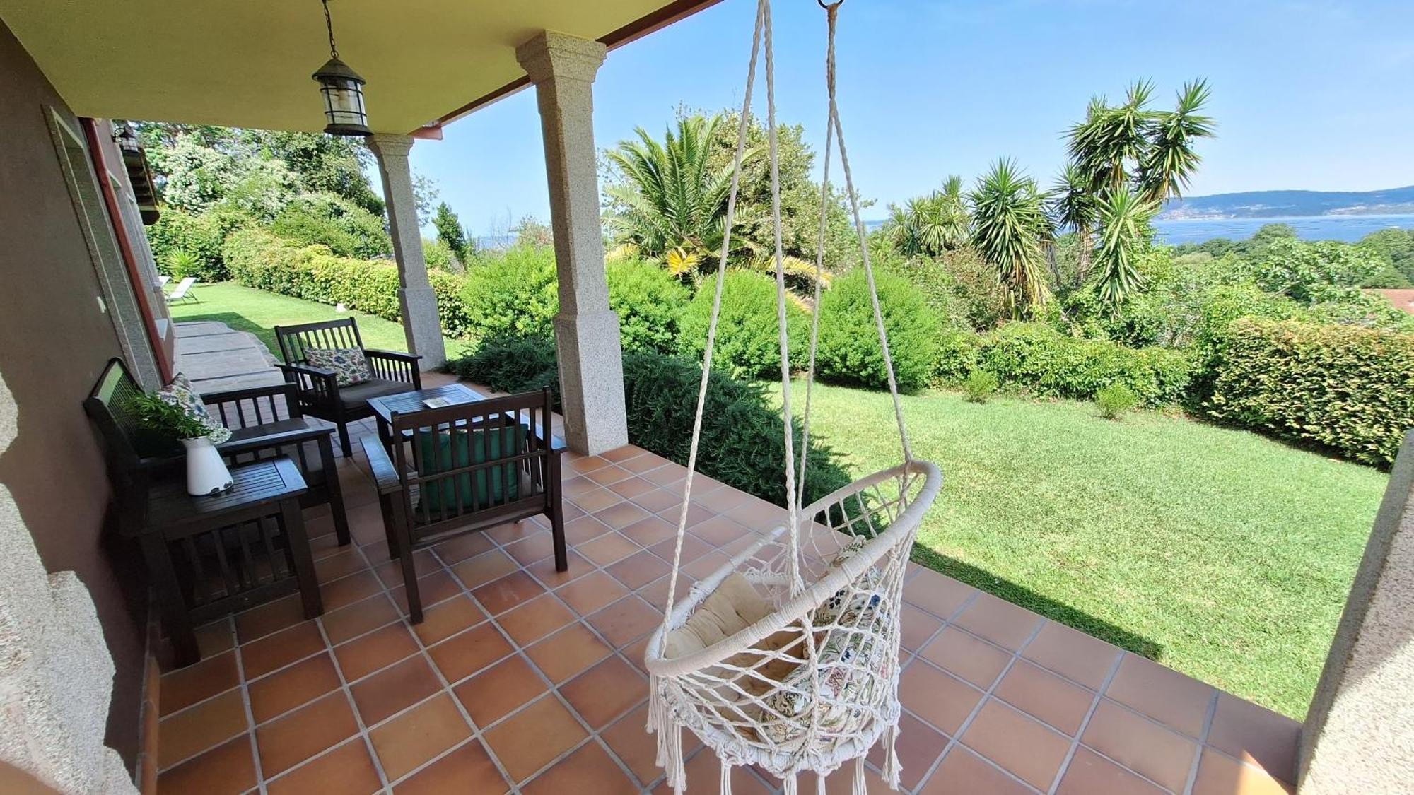 Chalet Rural 400 M Playa Piscina Barbacoa Chimenea Буеу Екстер'єр фото